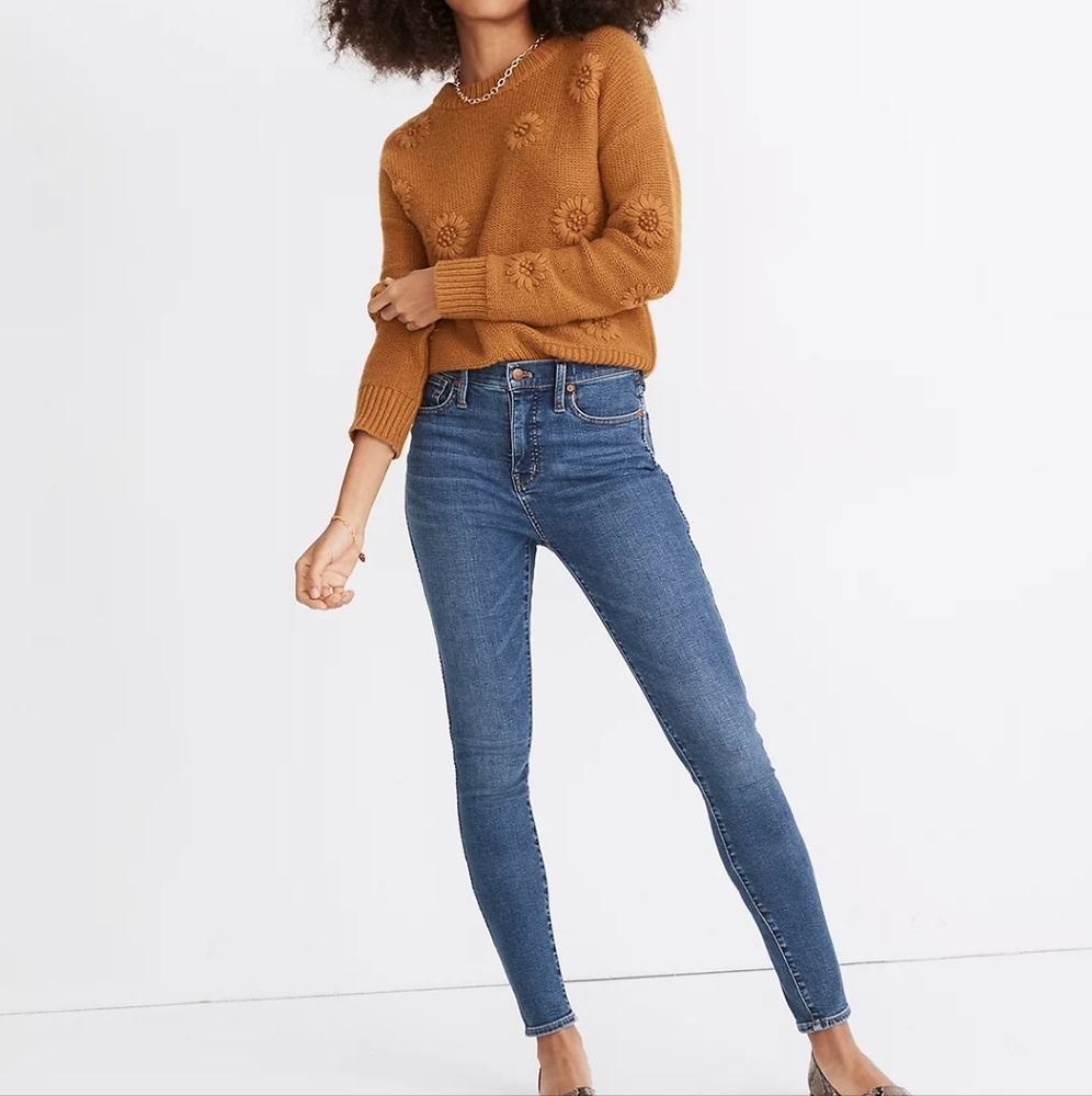 Madewell 10" High-Rise Skinny Jeans Size 28